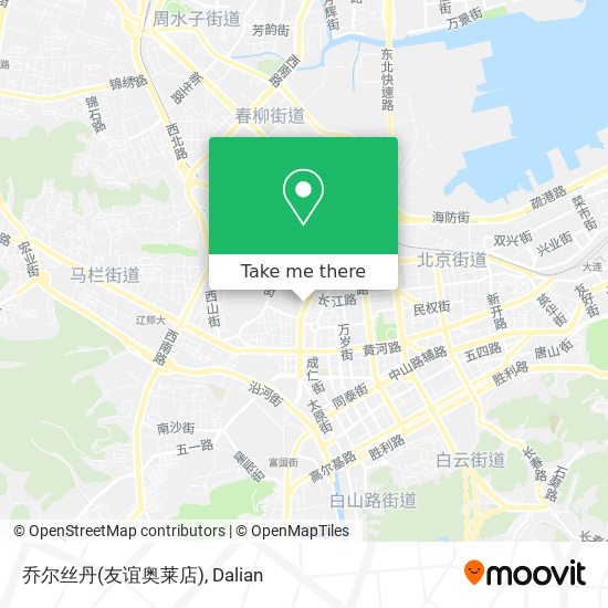 乔尔丝丹(友谊奥莱店) map