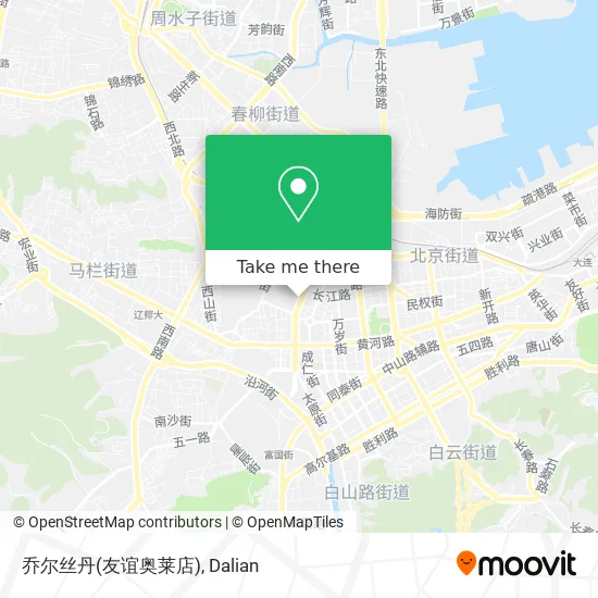 乔尔丝丹(友谊奥莱店) map