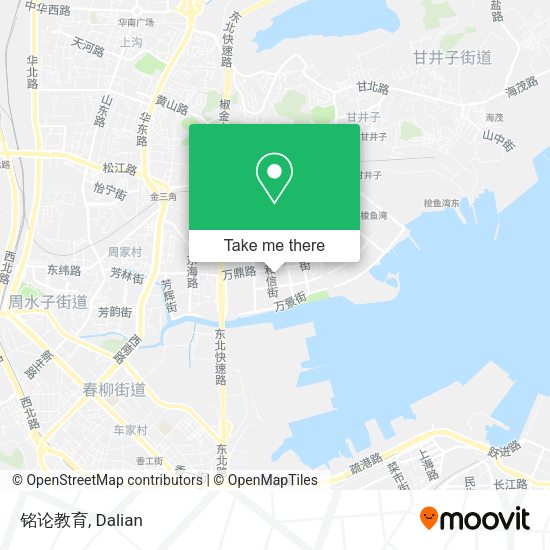 铭论教育 map