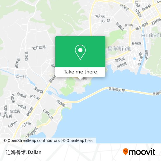 连海餐馆 map