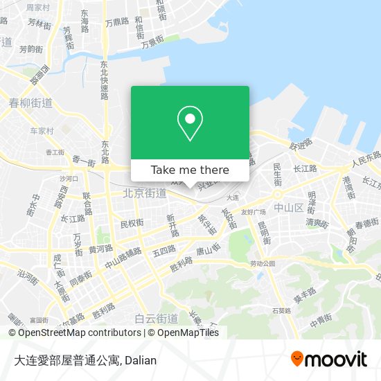 大连愛部屋普通公寓 map