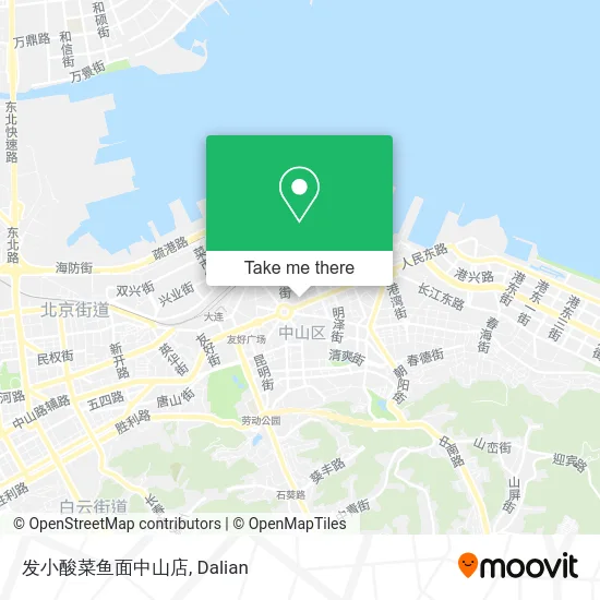 发小酸菜鱼面中山店 map