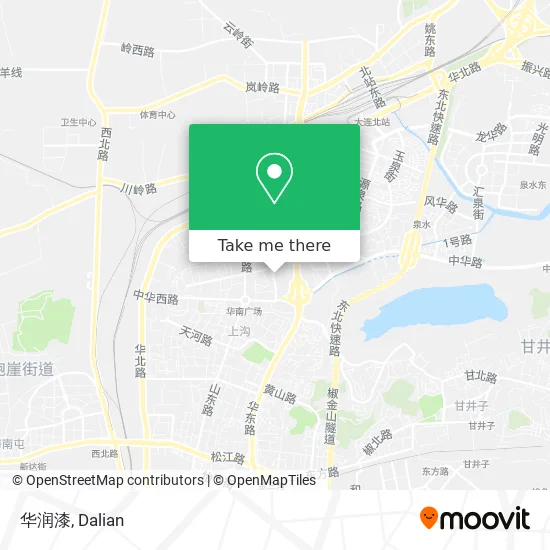 华润漆 map