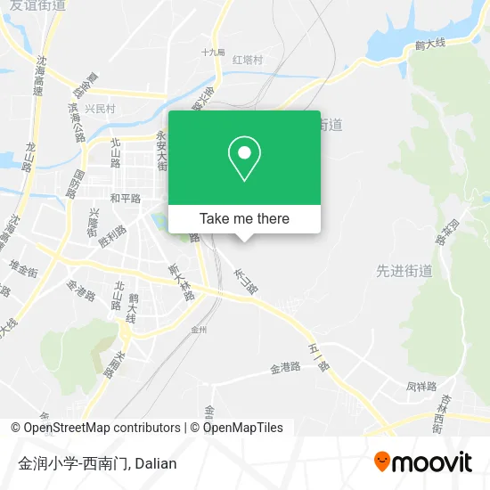 金润小学-西南门 map