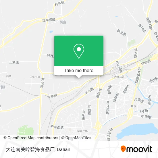 大连南关岭碧海食品厂 map