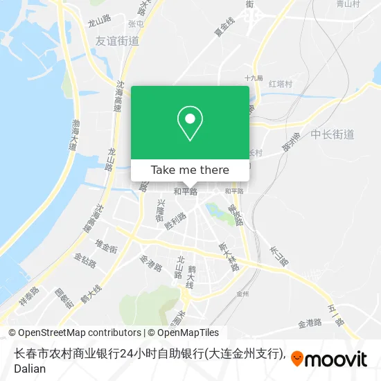 长春市农村商业银行24小时自助银行(大连金州支行) map