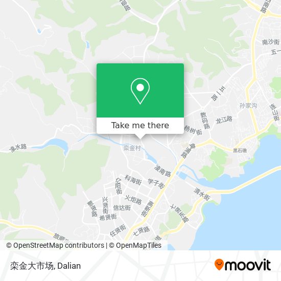 栾金大市场 map