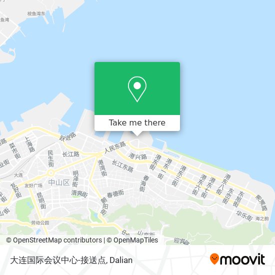 大连国际会议中心-接送点 map