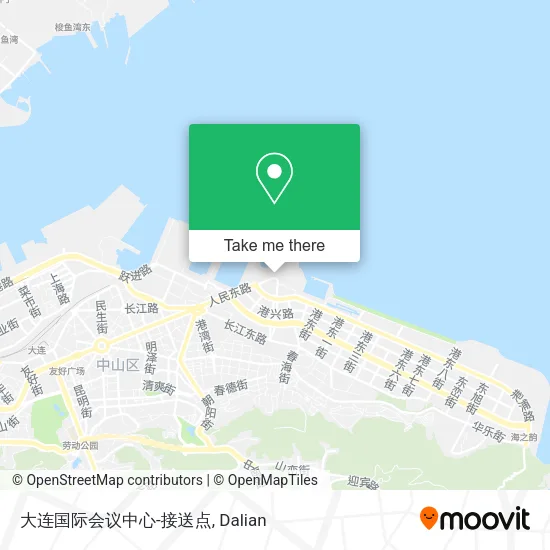 大连国际会议中心-接送点 map