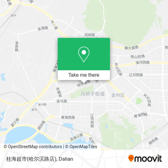 桂海超市(哈尔滨路店) map