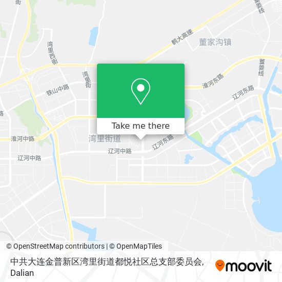 中共大连金普新区湾里街道都悦社区总支部委员会 map