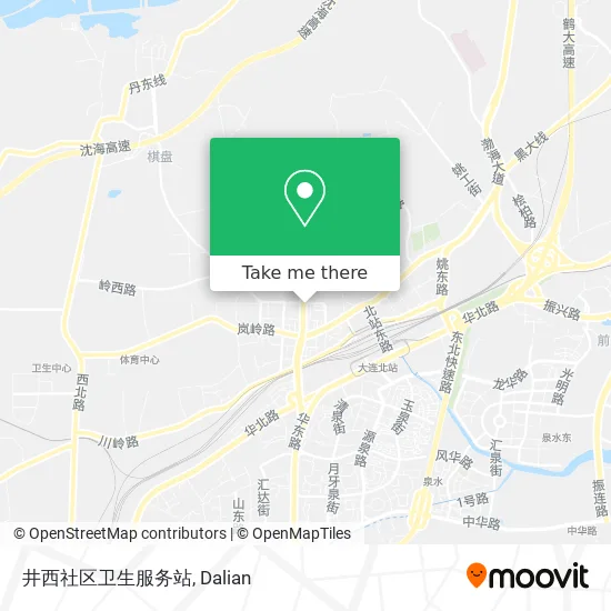 井西社区卫生服务站 map