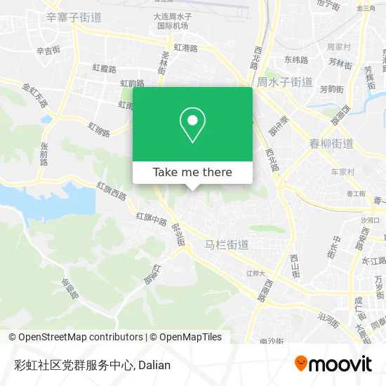 彩虹社区党群服务中心 map