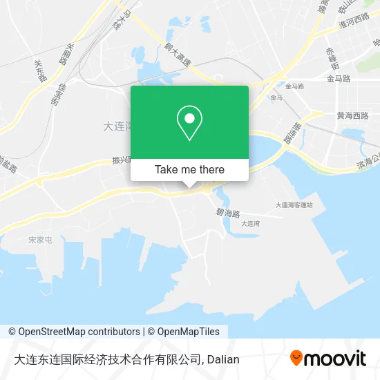 大连东连国际经济技术合作有限公司 map