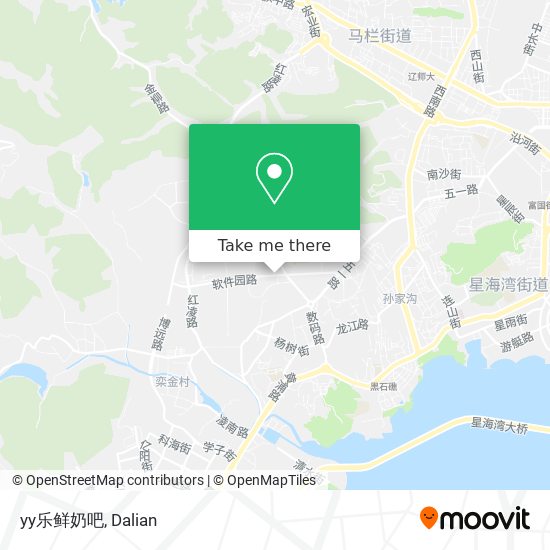 yy乐鲜奶吧 map