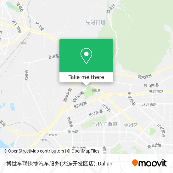 博世车联快捷汽车服务(大连开发区店) map