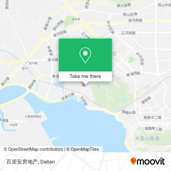 百居安房地产 map