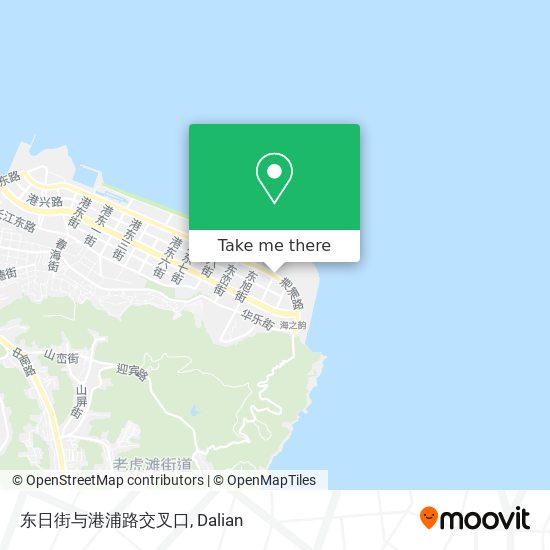 东日街与港浦路交叉口 map