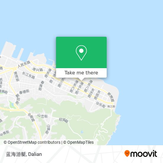 蓝海游艇 map