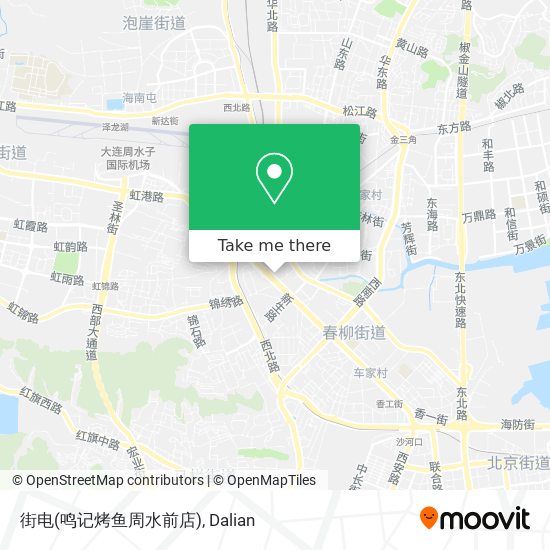 街电(鸣记烤鱼周水前店) map