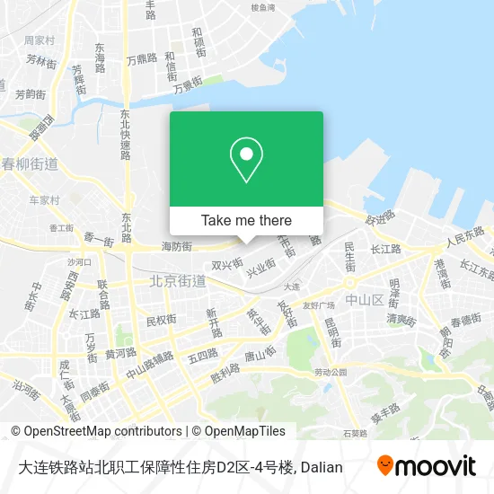 大连铁路站北职工保障性住房D2区-4号楼 map
