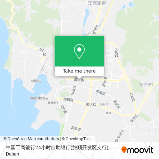 中国工商银行24小时自助银行(旅顺开发区支行) map