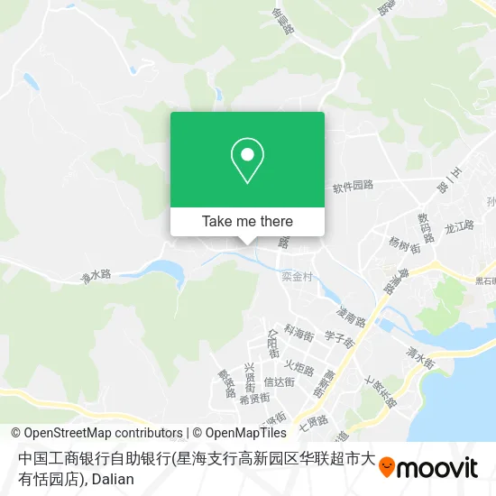 中国工商银行自助银行(星海支行高新园区华联超市大有恬园店) map
