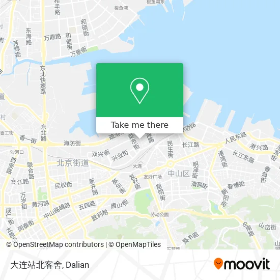 大连站北客舍 map