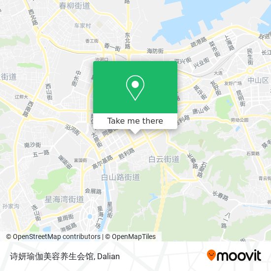 诗妍瑜伽美容养生会馆 map