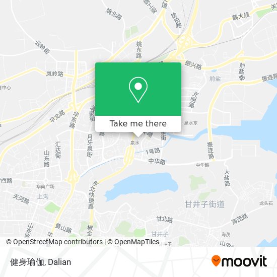 健身瑜伽 map