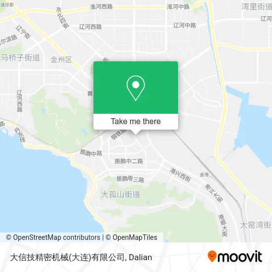 大信技精密机械(大连)有限公司 map