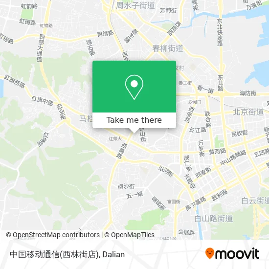 中国移动通信(西林街店) map