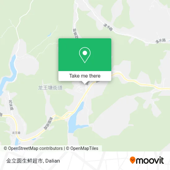 金立圆生鲜超市 map