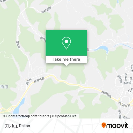 刀刃山 map