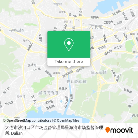 大连市沙河口区市场监督管理局星海湾市场监督管理所 map