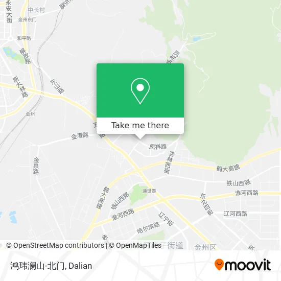 鸿玮澜山-北门 map