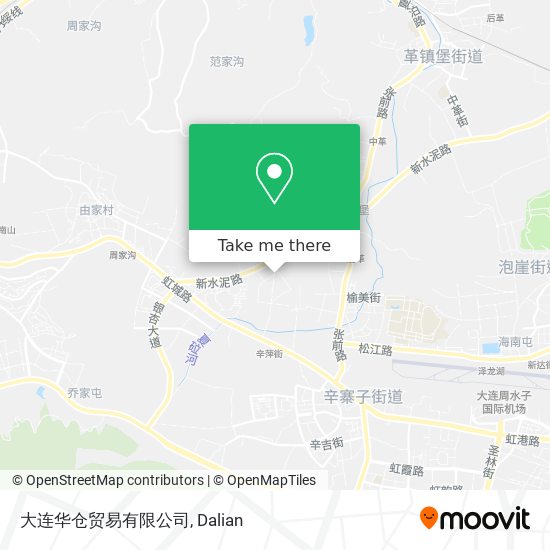 大连华仓贸易有限公司 map