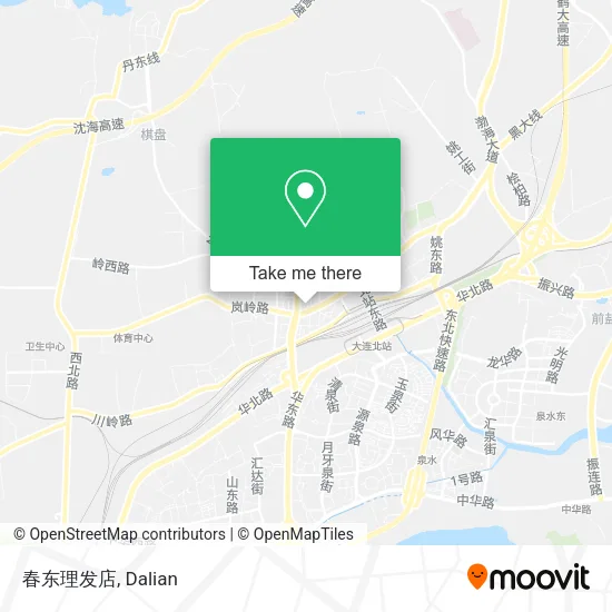 春东理发店 map