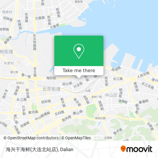 海兴干海鲜(大连北站店) map