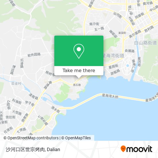 沙河口区世宗烤肉 map