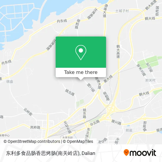 东利多食品肠香思烤肠(南关岭店) map