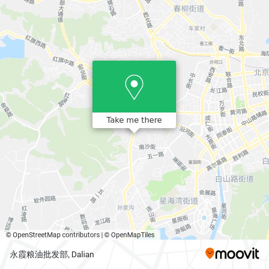 永霞粮油批发部 map