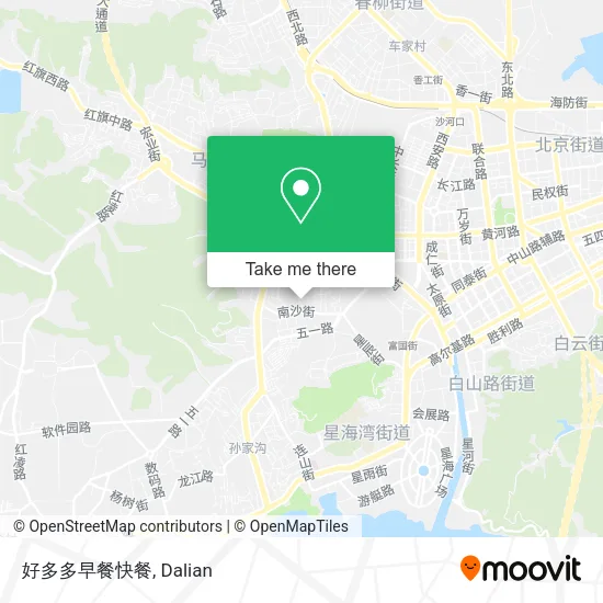 好多多早餐快餐 map