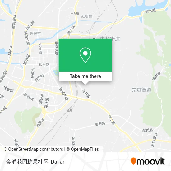 金润花园糖果社区 map
