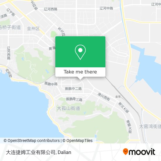 大连捷姆工业有限公司 map