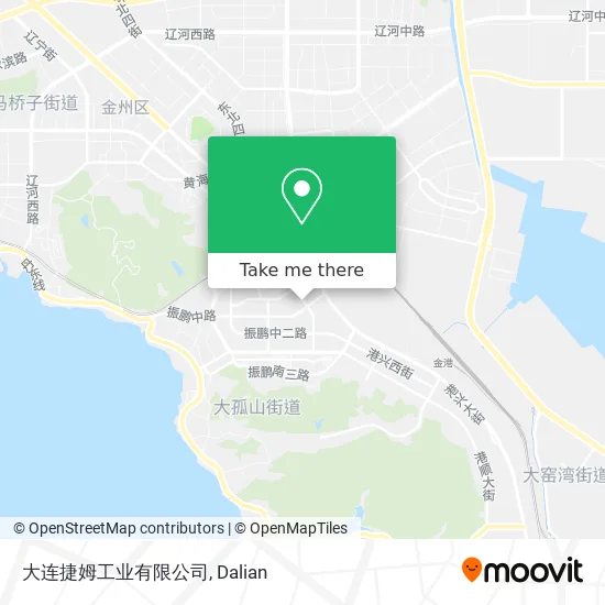 大连捷姆工业有限公司 map