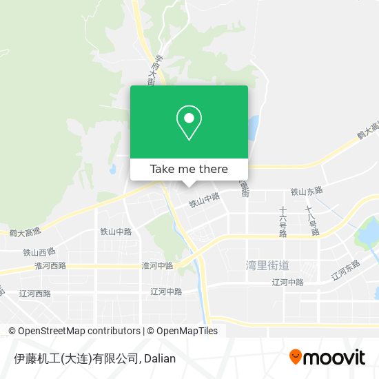 伊藤机工(大连)有限公司 map