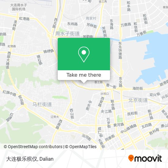 大连极乐殡仪 map