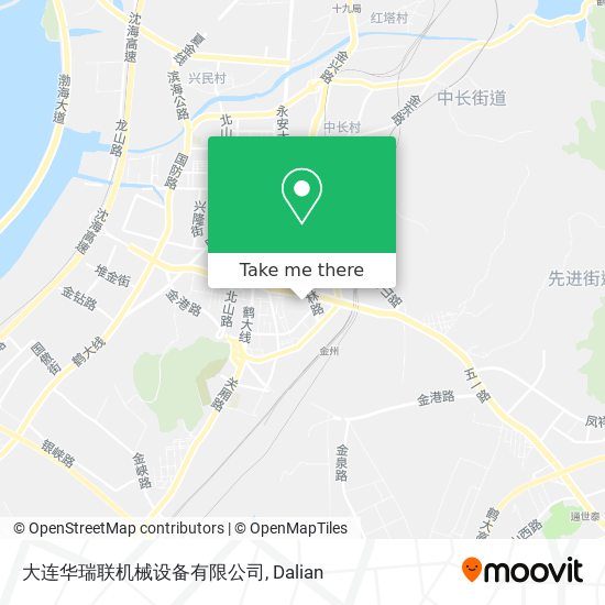大连华瑞联机械设备有限公司 map