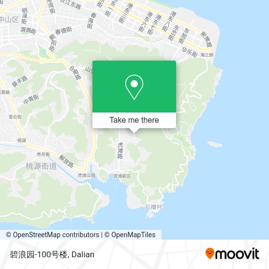 碧浪园-100号楼 map